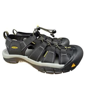 Keen Newport Water Sport Sandals Black Men Size 9
